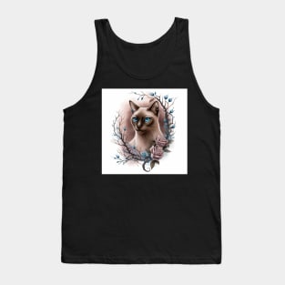 Siamese Portrait Tank Top